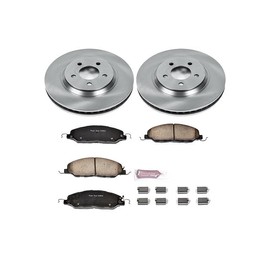 Power Stop KOE5407 Autospecialty Front Replacement Brake Kit-OE Brake Rotors & Ceramic Brake Pads For Ford Mustang 2011-2014 [Vehicle Specific]