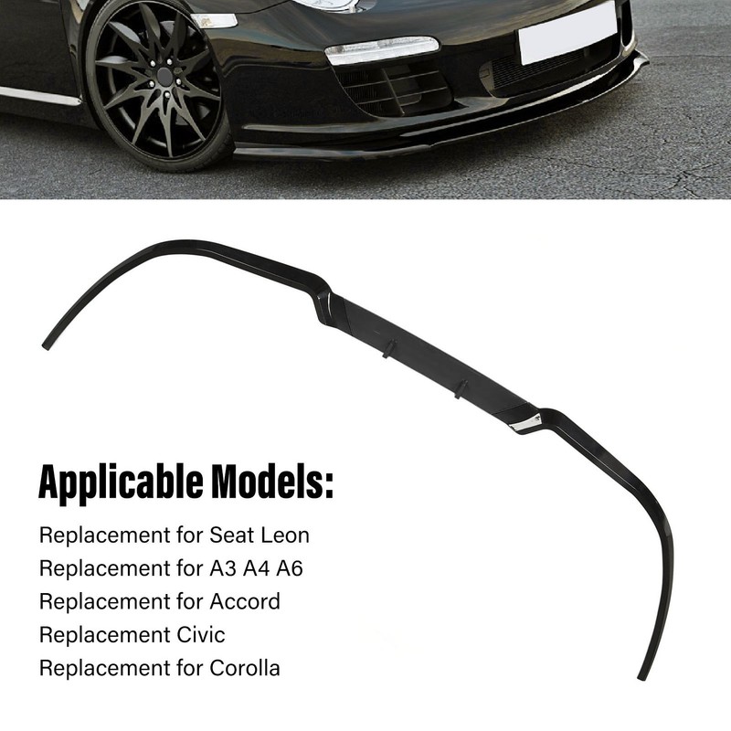 Front Bumper Lip Impact Resistant Front Bumper Lip Separator 114cm