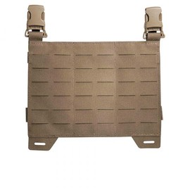 Tasmanian Tiger TT Carrier Panel LC Replacement Front Panel with Lasercut Molle System for Plate Carrier, Coyote Brown