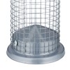 Relaxdays Bird Feeder Set of 2 for Peanuts, Mealworms, for