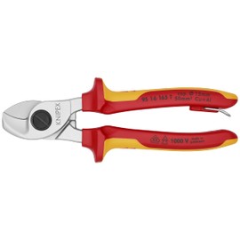 Knipex - Cable Shears-1000V Insulated, Tethered Attachment (9516165T)