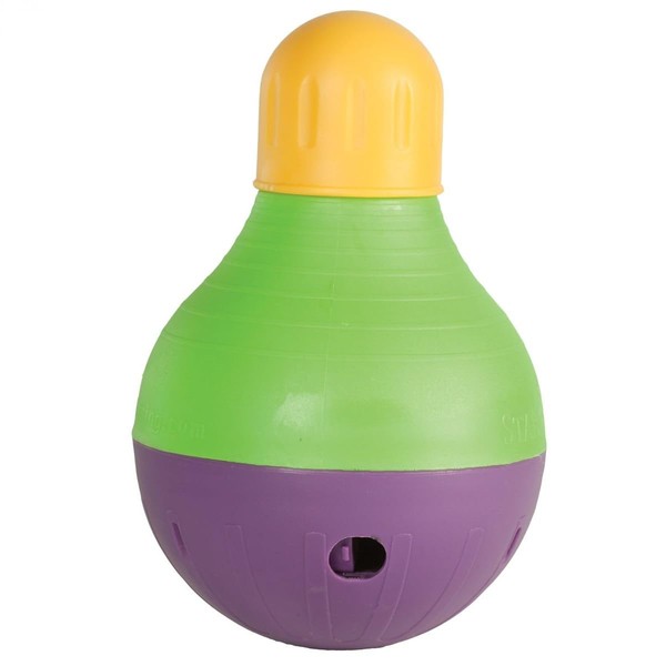 Dog Wobble Interactive Toy Extra Tough Durable Treat Dispensing Feeder