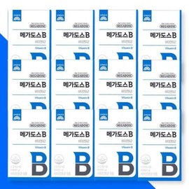 Korea Eundan Megadose B Vitamin B Complex 60 tablets x 12 (33306023) / 고려은단 메가도스B 비타민B군 컴플렉스 60정 x 12개 (33306023)