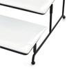 Elama Porcelain 3 Tier Rectangular Serveware Set (ELM-213)