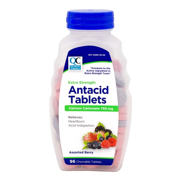 Quality Choice Quality Choice ANTACID CHEW XSTR BERRY TUM 96TB