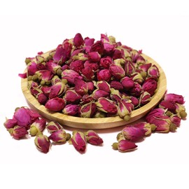 CoolCrafts Rose Buds Dried Rose Petals Rose Buds Tea Dried Rose - 200g