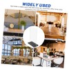 Operitacx 4pcs Display Board Acrylic Display Stands Clear Menu Display