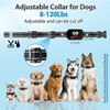 Xkimos Dog Bark Collar,18 Levels Beep Smart Dog Shock Collar,4