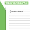 AmazingSpark 3 Pack Writing Paper with Dotted Lines Handwriting Practice
