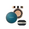 Dejavu 디뷰스 인텐시브 에너제닉 쿠션 컴플리트+리필 퍼프4개 - 라이트베이지(톤업) DeVus Intensive Energizing Cushion Complete+Refill Puff 4ea - Light Beige (Tone Up) [Light Beige (Tone Up)]