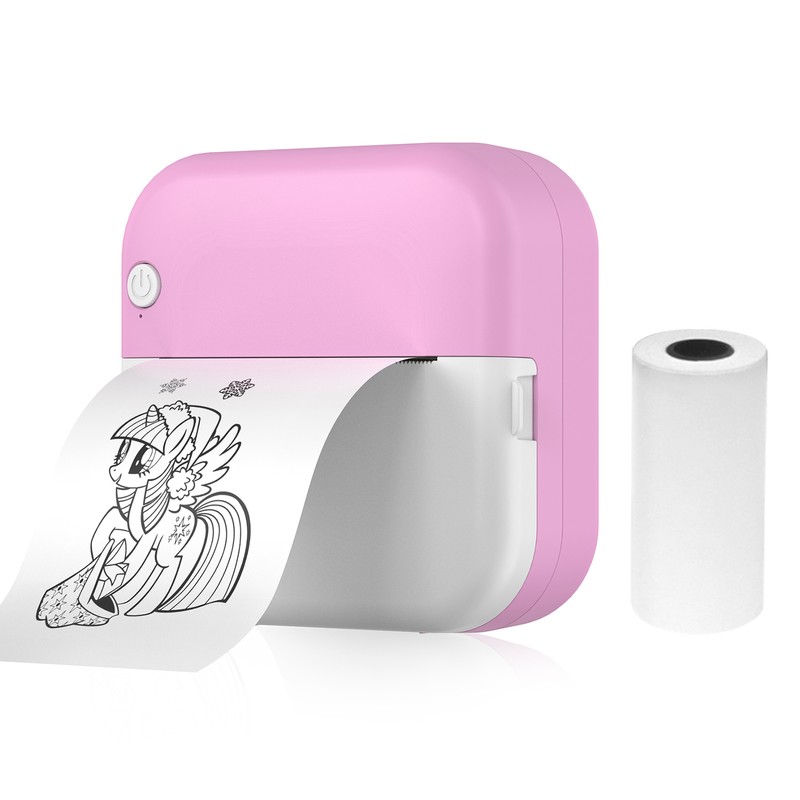 Mini Thermal Printer Multifunction Portable Sticker Maker Instant Photo Inkless