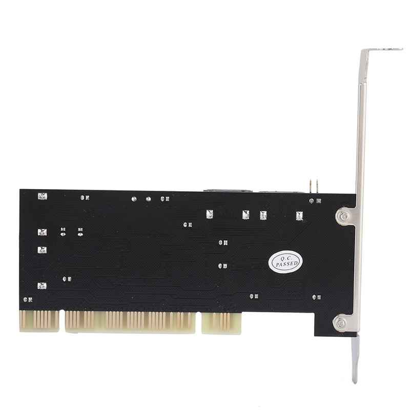 PCI 16X to 4-port SATA Riser Card 5Gbps Sil3114 Master