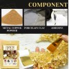EELHOE 10PCS/Bag Gold Flakes Foil Paper For DIY Epoxy Resin