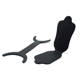 Silikon Dental Kieferorthopädischer Fotografie-Kontraster, biegbar, intraorale Fotografie-Hintergrundplatte, schwarzer Hintergrund (C1 + C2)