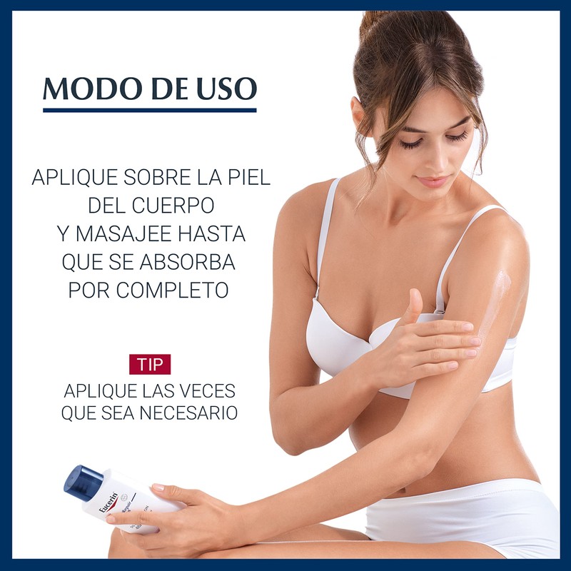 Eucerin Loción Corporal Crema Urea 5%, Urea Repair, 250 ml