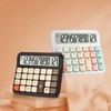 Pendancy Desk Calculator 12 Digit, Retro Cute Basic Calculator with
