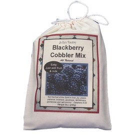 Blackberry Cobbler Mix, 9oz Cloth Gift Bag