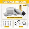 11428585235 Aluminum Engine Oil Cooler Filter Housing Assembly Compatible with
