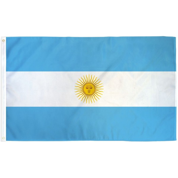 Home and Holiday Flags 2x3 Argentina Flag Argentinian Banner Country Pennant Bandera 24x36 inches