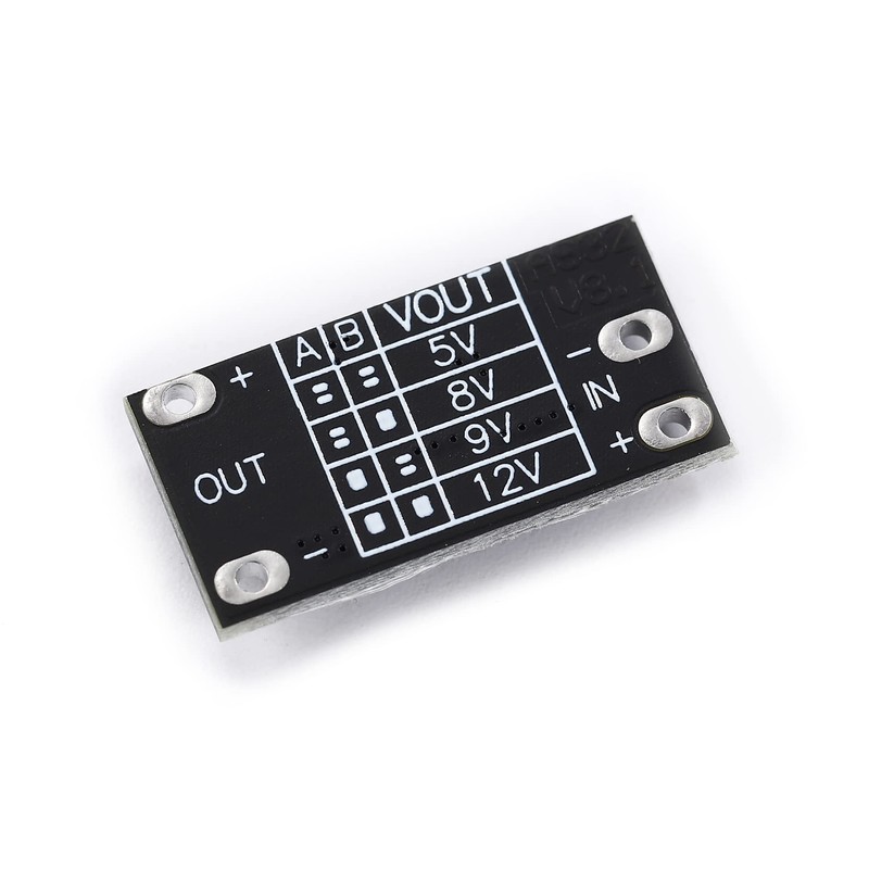 Teyleten Robot Multi-Function Mini Boost Module 3.7V to 5V/8V/9V/12V Step