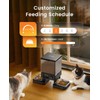 oneisall Automatic Cat Feeder for 2 Cats, 20 Cups/5L Automatic