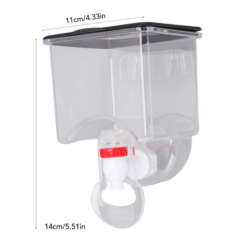 Wall Mounted Liquid Seasoning Tank Large Capacity Seasoning Bottles Oil