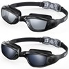 Aegend Swim Goggles, 2 Pack Swimming Goggles No Leaking Adult