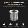 Thread Repair Inserts M8x1.25x11.7mm Insert Qty 10 Stainless Steel