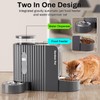Gardner Pet Automatic Gravity Cat Food Feeder and Water Dispenser