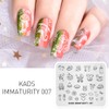 KADS Nail Art Image Stamping Plates Baby Immaturity Cute DIY