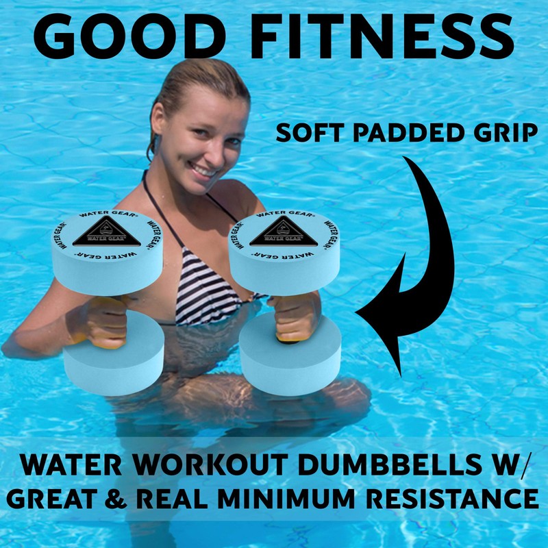 Water Gear Resistance Bells - Water Fitness and Pool Exercise