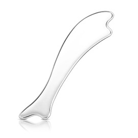 Sekonow Stainless Steel Gua Sha Muscle Scraper Tool, Guasha Scraping Massage Tools for Body Face Neck Leg Fascia Massage Soft Tissue Physical Therapy