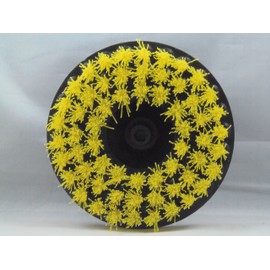 S.M. Arnold 83-062 Cordless Drill Brush - Medium Duty (Yellow Bristle)