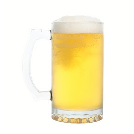 Greenbrier Glass Heavy  Sports Mugs with Handles   16 oz.  1PK