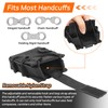Molle Handcuff Holster, Handcuff Pouch for Duty Belt Vest, Handcuffs