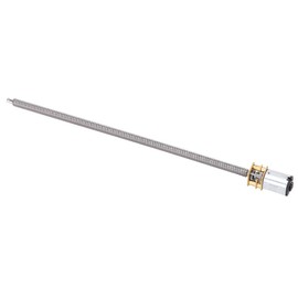 Walfront Transmission DC Gear Motor T5 x 160 mm N20 with Long Output Shaft Continuous Current for Electronic Locks, Intelligent Cars, Robots, Cameras etc. (DC6V 60RPM)