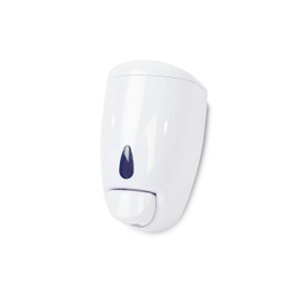 Hypafol Soap Dispenser, 500 ml, Sturdy Plastic, Modern Design, Refillable, Viewing Window for Consumption Control, Lockable, Easy to Fill, 190 x 110 x 120 mm, for Catering, Toilets