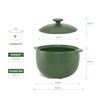 Minh Long 3.17 qt Porcelain Casserole for Cooking, Porcelain Pots
