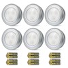 HONGUT Wireless LED Puck Lights, Touch Activated Tap Ligh Push