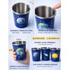Zorythm 4 Pack 12 oz Stainless Steel Kids Cups, Children's