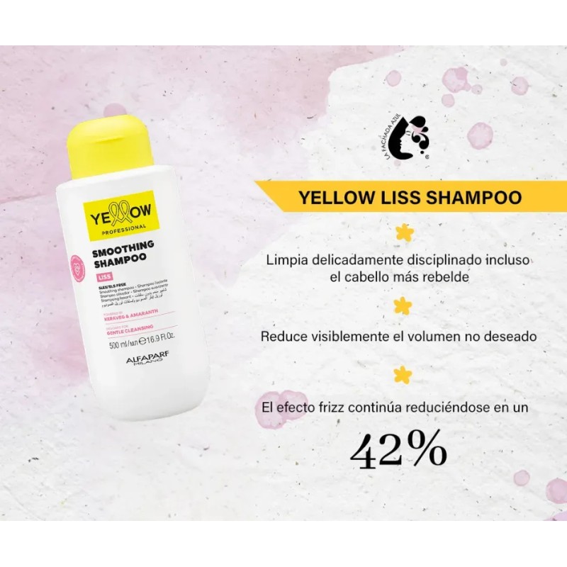 Kit Shampoo + Acondicionador Yellow Liss 500 Ml