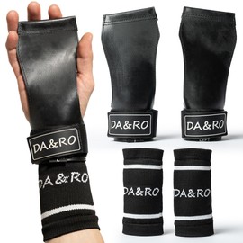 DA&RO Crossfit- und Handgelenkschoner mit Tragetasche (Schwarz, L)