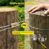 50PCS 2 Inch Fence Fastener Nails Galvanized Stainless Steel Fence