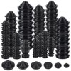 Pack of 90 Rubber Grommets, 6 Sizes Cable Grommet Rubber,