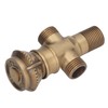 Angle Valve European Antique Style Cold Hot Water Faucet Turn