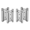 2 Pairs (4Pcs) of 5" Heavty Duty Stainless Steel Cafe