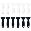 12pcs Thickened Scraper Tool Multiple Purposes Plastic Scraper Putty Knife