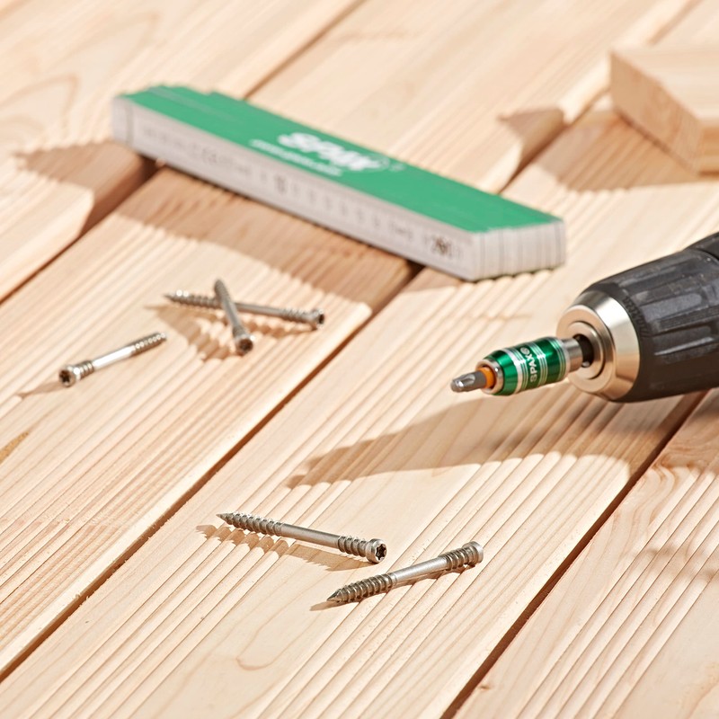 SPAX Terrace screw, 5 x 70 mm, 90 pieces, fixing