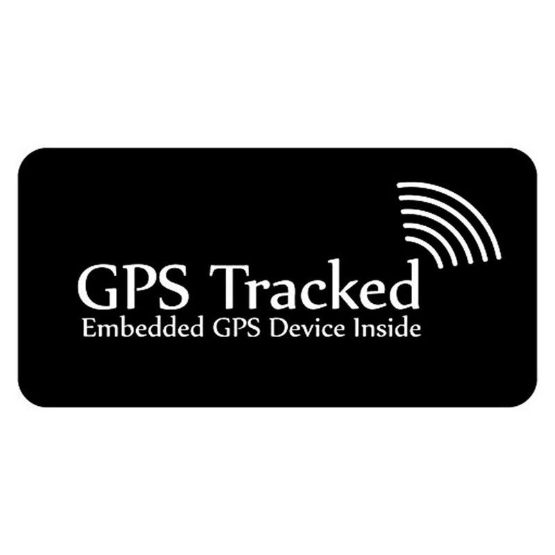 CafePress GPS Tracking Inside Sticker Square Bumper Sticker Car Decal