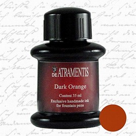 Dark Orange Premium Fountain Pen Bottle Ink